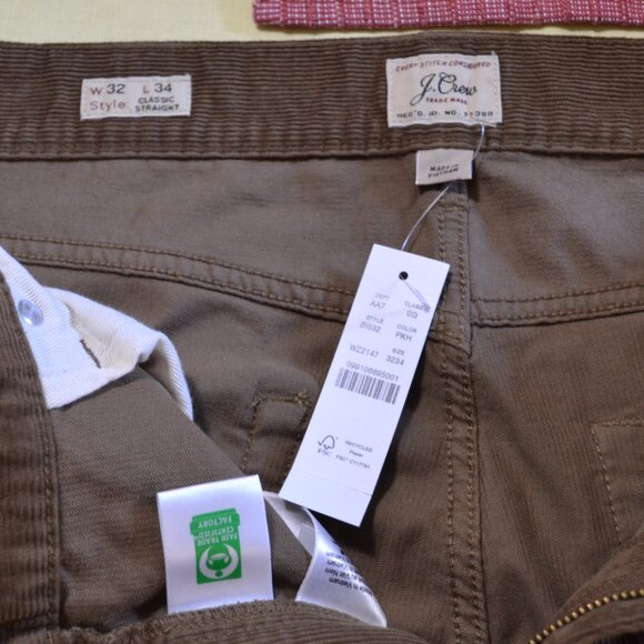 Men's J. Crew brown corduroy jeans - Picture 2 of 4